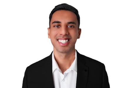 Formal headshot of Preetum Mistry in a suit, CEO and Managing Partner of MistryX