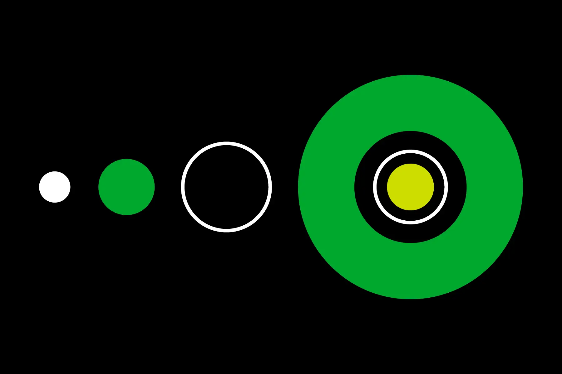 Concentric rings and evolving circular forms, symbolising strategic audits, diagnostic clarity, and a 360° brand view