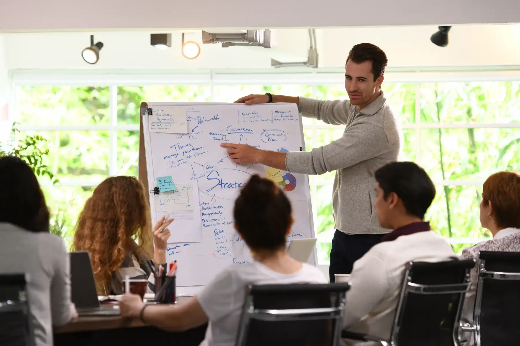 Workshop with campaign delivery team mapping out stakeholder engagement and messaging strategy — reflecting the collaborative consultancy process behind a national education initiative